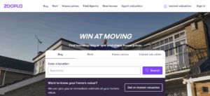 zoopla web app